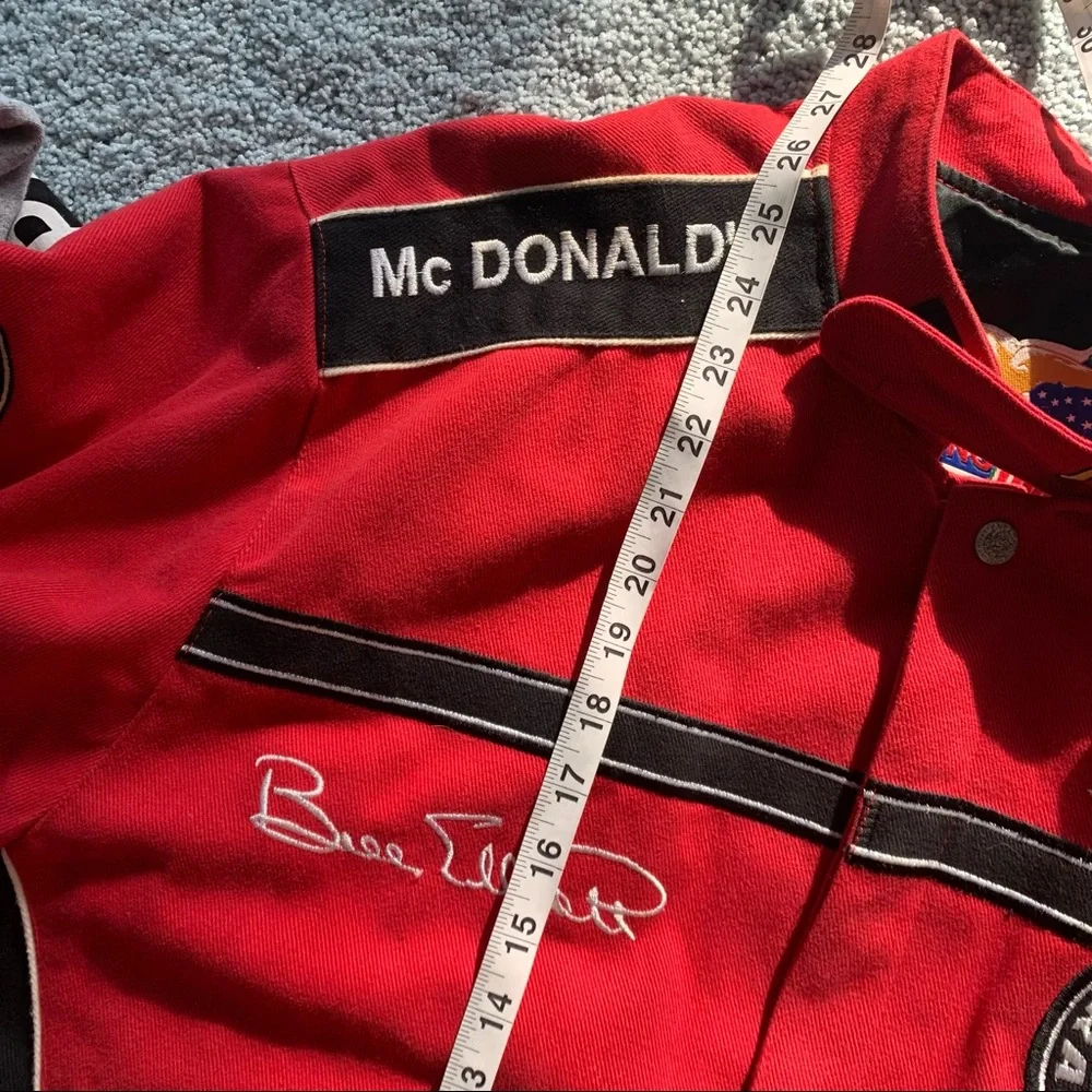 Vintage 90s McDonald’s racing nascar bill Elliot jacket